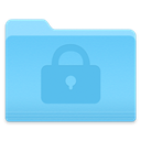 Yosemite Lock Folder icon